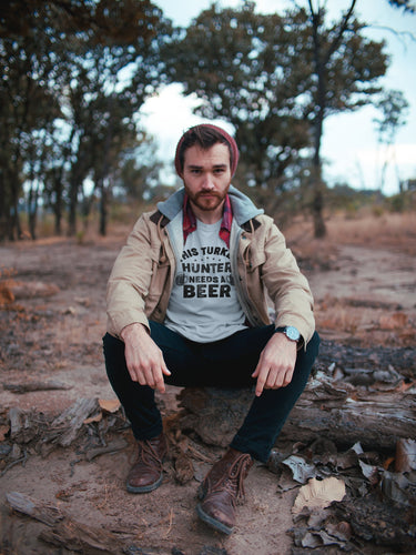 This Turkey Hunter Needs A Beer Shirt